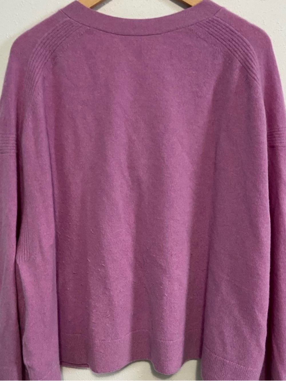J.Crew Womens 100% Cashmere V Neck Button Up Cardigan Sweater Pockets - Picture 8 of 8